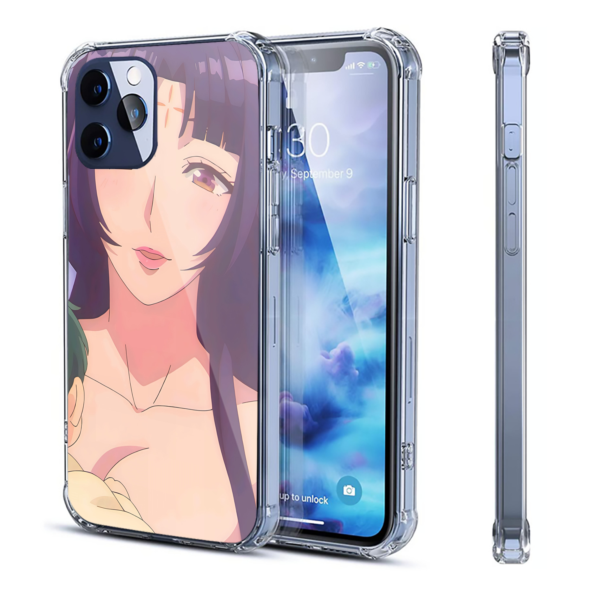 （画像用） 薬屋のひとりごと The Apothecary Diaries 【iPhone 12シリーズ対応】透明スマホケース（クリアソフトケース）